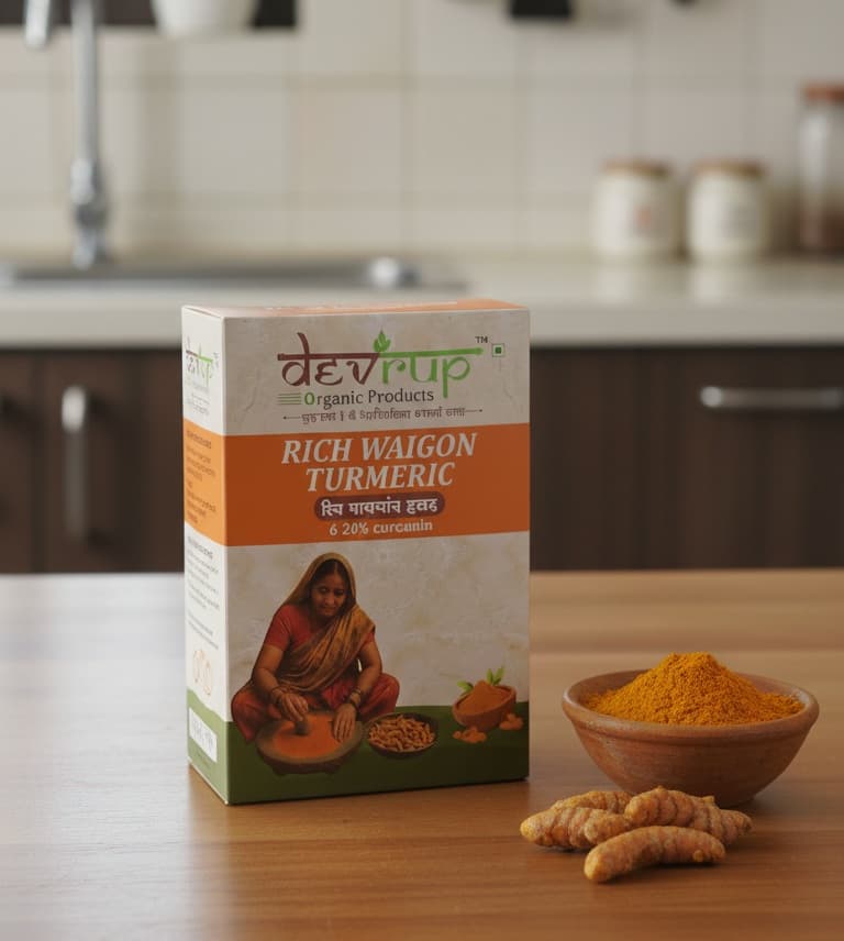 Devrup Organic Haldi Powder